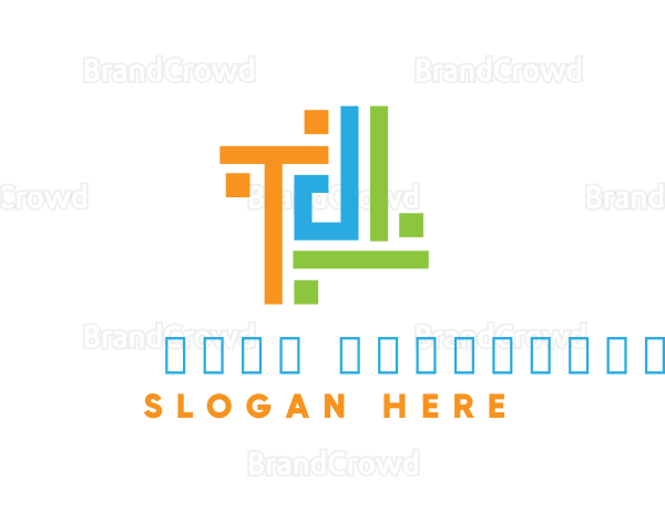 Square Creative Pattern Logo