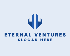 Abstract Building Venture logo design