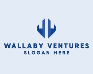 Abstract Building Venture logo design