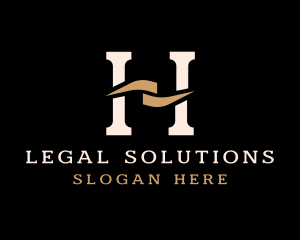 Law - Paralegal Law Attorney logo design
