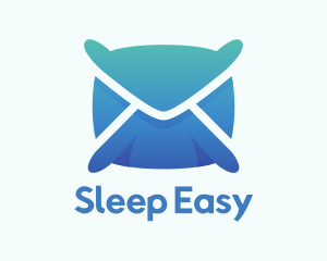 Mail Envelope Pillow logo design