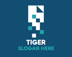 Pixel Digital File Logo