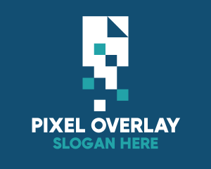 Pixel Digital File logo design