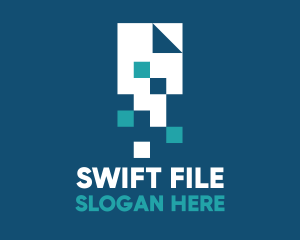 File - Pixel Digital File logo design
