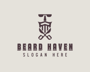 Beard - Barber Beard Grooming logo design