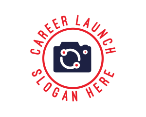 Digital Camera Photographer Logo