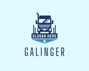 Trucking Delivery Vehicle Logo