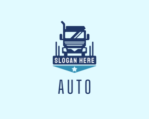 Trucking Delivery Vehicle Logo