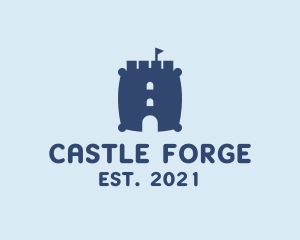 Castle Pillow Fort  logo design