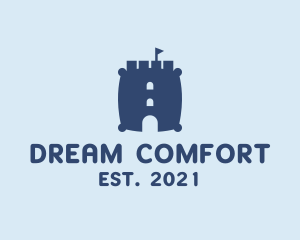 Pillow - Castle Pillow Fort logo design