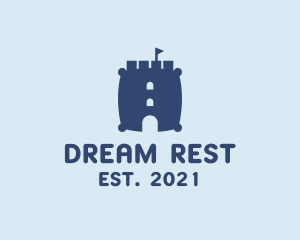 Mattress - Castle Pillow Fort logo design