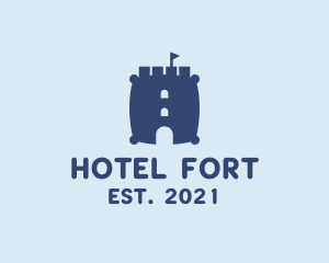 Castle Pillow Fort  logo design