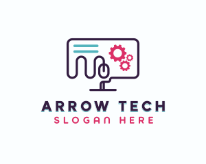 Digital Computer Tech logo design