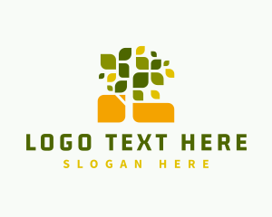 Plant - Lemon Tree Farm logo design