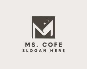 Studio Boutique Letter M logo design