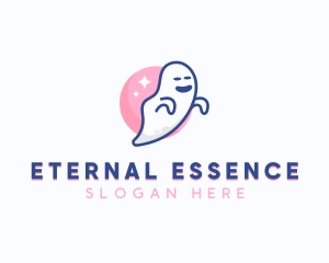 Spooky Scary Ghost logo design