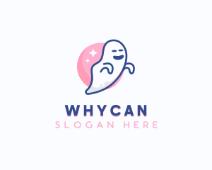 Halloween - Spooky Scary Ghost logo design