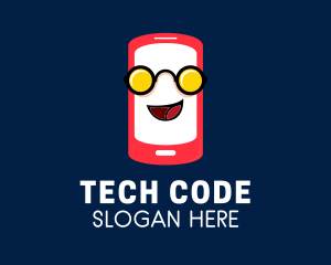 Programmer Phone Tech logo design