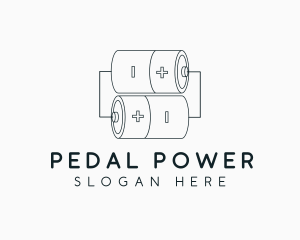 Battery Power Source logo design