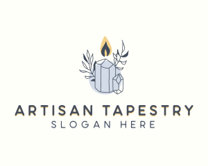 Artisanal Scented Candle logo design