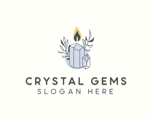 Artisanal Scented Candle logo design