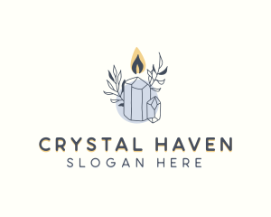 Artisanal Scented Candle logo design