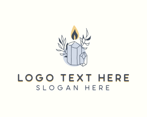 Spa - Artisanal Scented Candle logo design