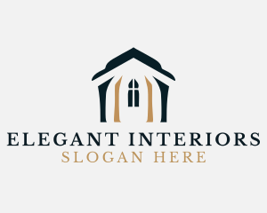 House Home Construction logo design