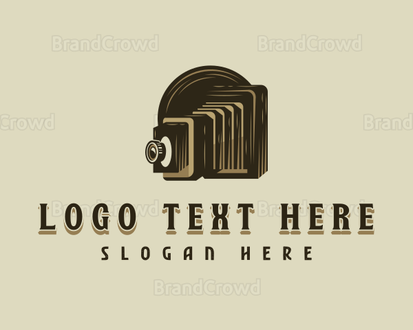 Rustic Camera Photography Logo