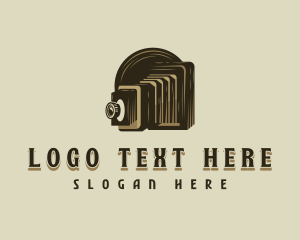 Rustic Camera Photography Logo