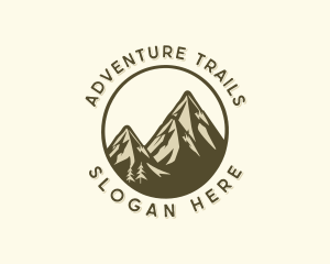 Mountain Peak Travel logo design