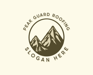 Mountain Peak Travel logo design