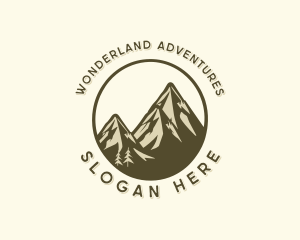 Mountain Peak Travel logo design