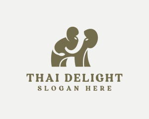 Thailand - Elephant Animal Zoo Safari logo design