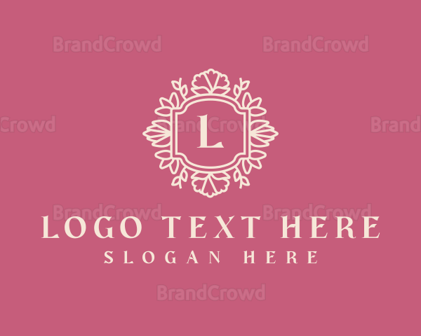 Elegant Floral Boutique Logo