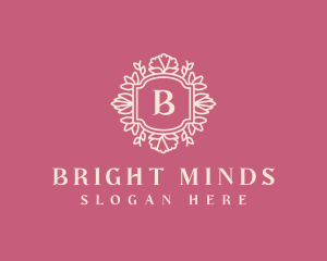 Home Decor - Elegant Floral Boutique logo design