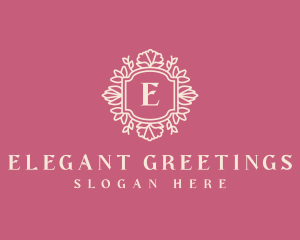 Elegant Floral Boutique logo design