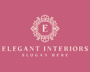 Elegant Floral Boutique logo design