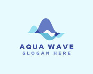 Modern Waves Agency logo design