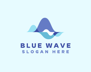 Modern Waves Agency logo design