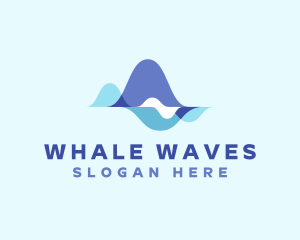 Modern Waves Agency logo design