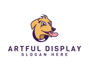 Dog Tongue Pet logo design