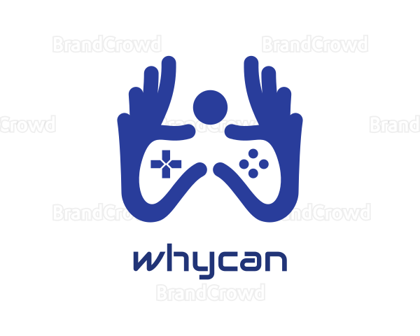 Blue Hand Gaming Logo