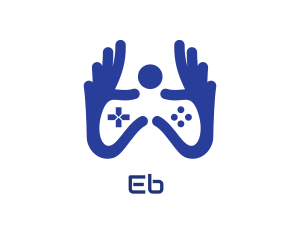 Application - Blue Hand Gaming logo design