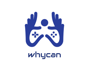 Okay - Blue Hand Gaming logo design
