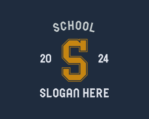 School Varsity Athlete logo design
