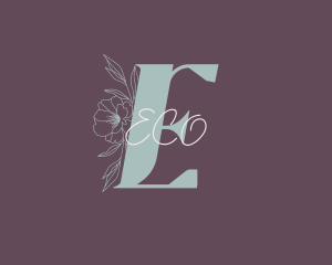 Clothing Line - Feminine Floral Beauty logo design