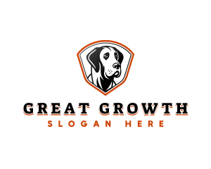 Dog Great Dane logo design