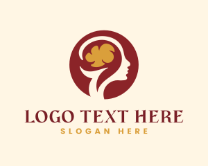 Psychiatrist - Human Mental Psychology Wellness logo design