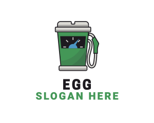 Coffee Cup - Coffee Fuel Dispenser logo design